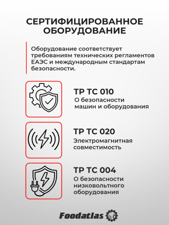 Машина тестомесильная HDM(J)-15 Foodatlas (220V)